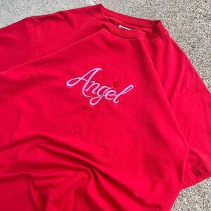 Vintage Angel Heart Embroidered Women’s Tee